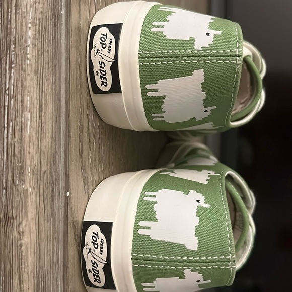 Warm & Wonderful x Sperry Cloud CVO Green Sneakers NEW- BUT WITHOUT BOX - Picture 3 of 3